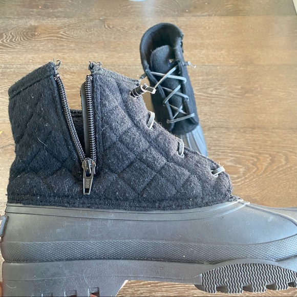 Sperry Top sider black duck boots - Picture 9 of 10